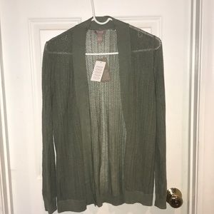 Green Cardigan